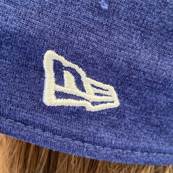 L.A. Dodgers Fitted Blue New Era Baseball Cap Hat - Picture 9 of 10